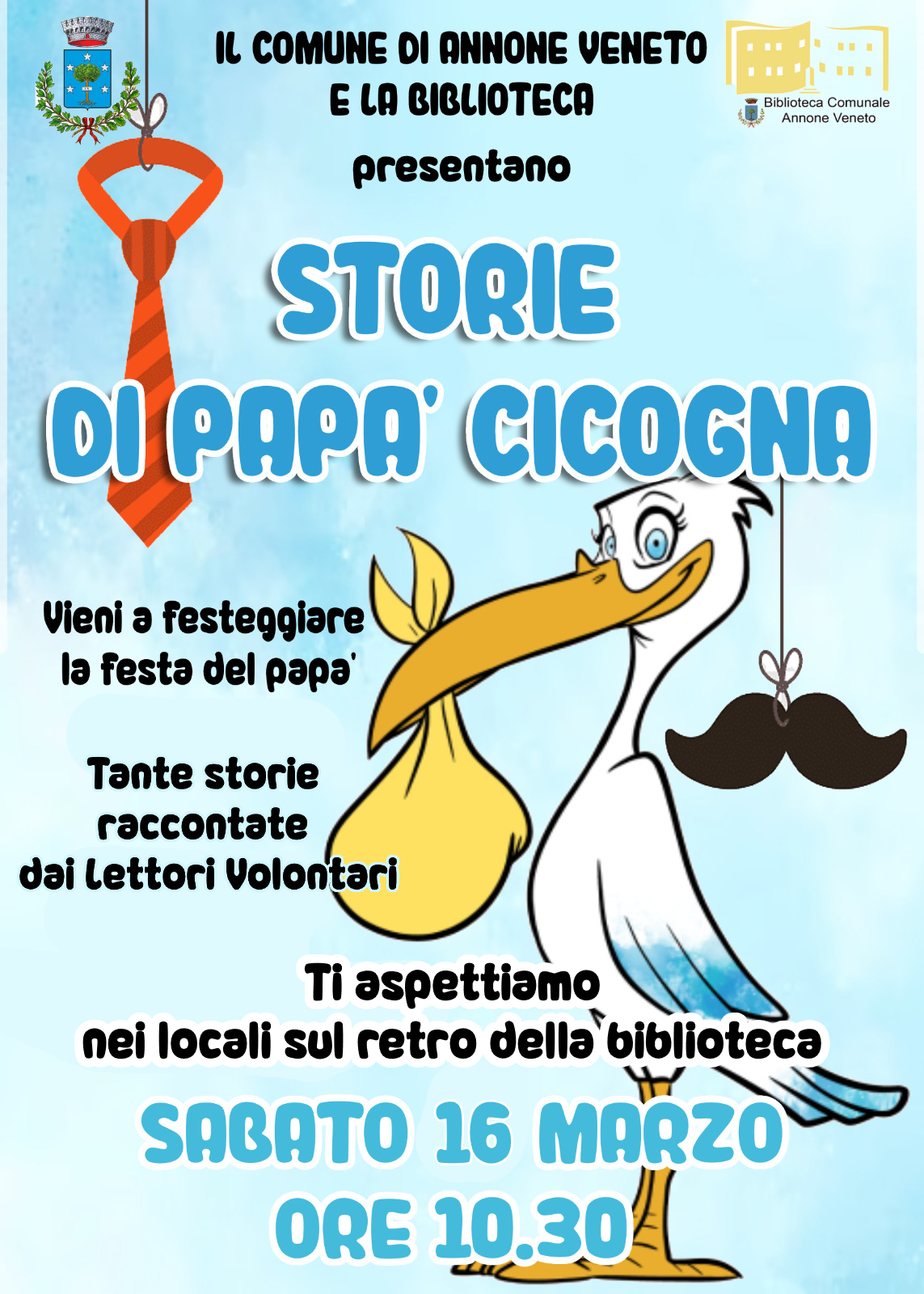 Festa del papà 2024 - Storie di Papà Cicogna