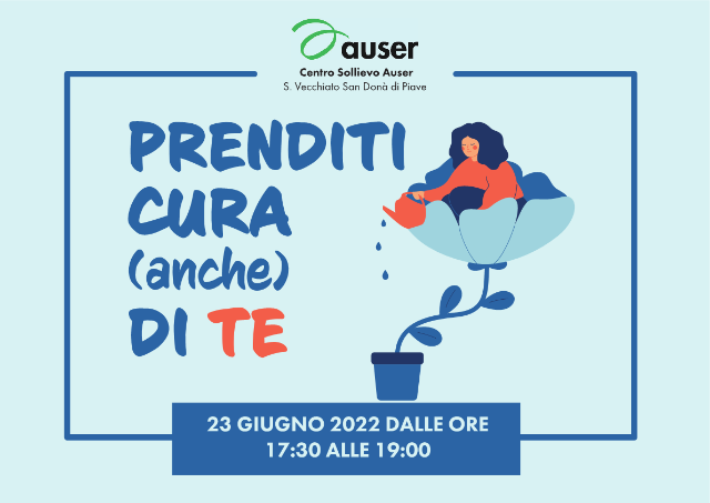 PRENDITI CURA (ANCHE) DI TE - Incontro pubblico