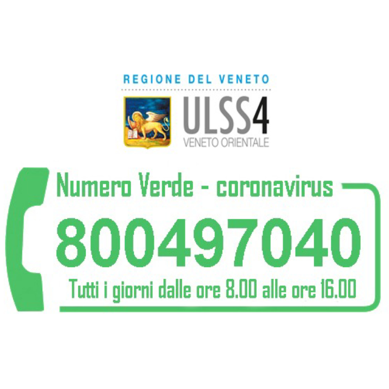 Coronavirus - Numero Verde
