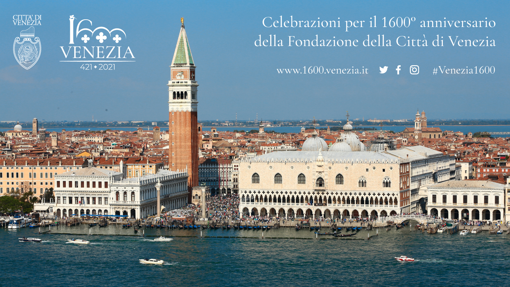 Celebrazioni per i 1600 anni di Venezia